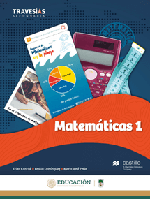 Libro de Matemáticas de primer grado de secundaria 3 matematicas 1 editorial ediciones castillo