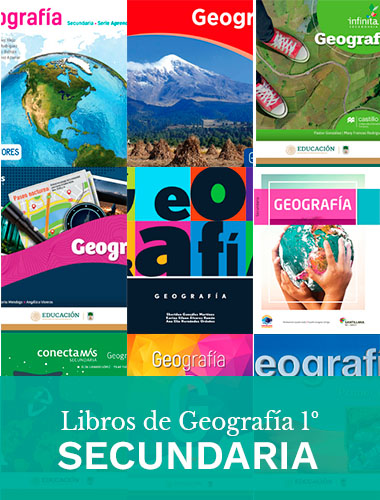 Libro de Matemáticas de primer grado de secundaria 21 Libro de Geografia de Primer Grado de Secundaria