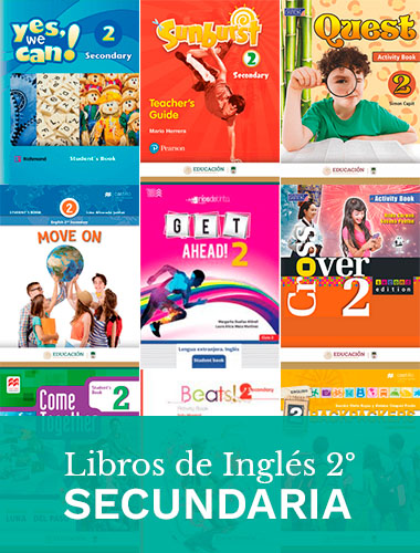 Libros de Inglés de segundo grado de Secundaria