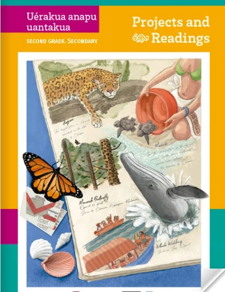 Libros de segundo grado de secundaria 1 Projects and Readings 2